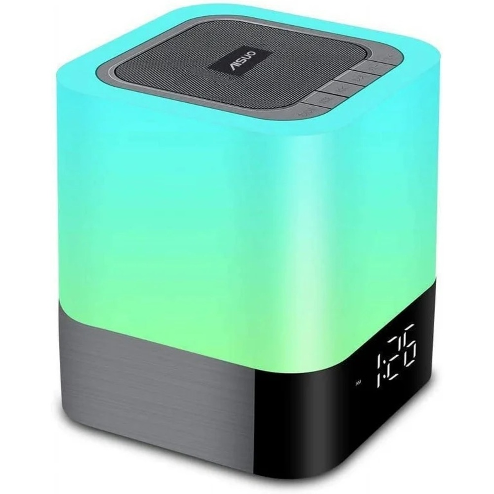Aisuo night light 5 in 1 digital lamp, calendar, alarm & Bluetooth speaker